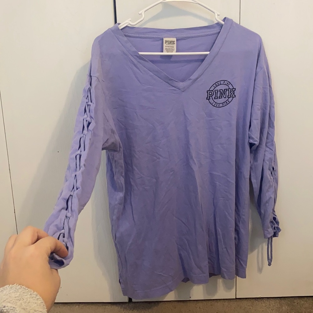 Love pink long sleeve shirt